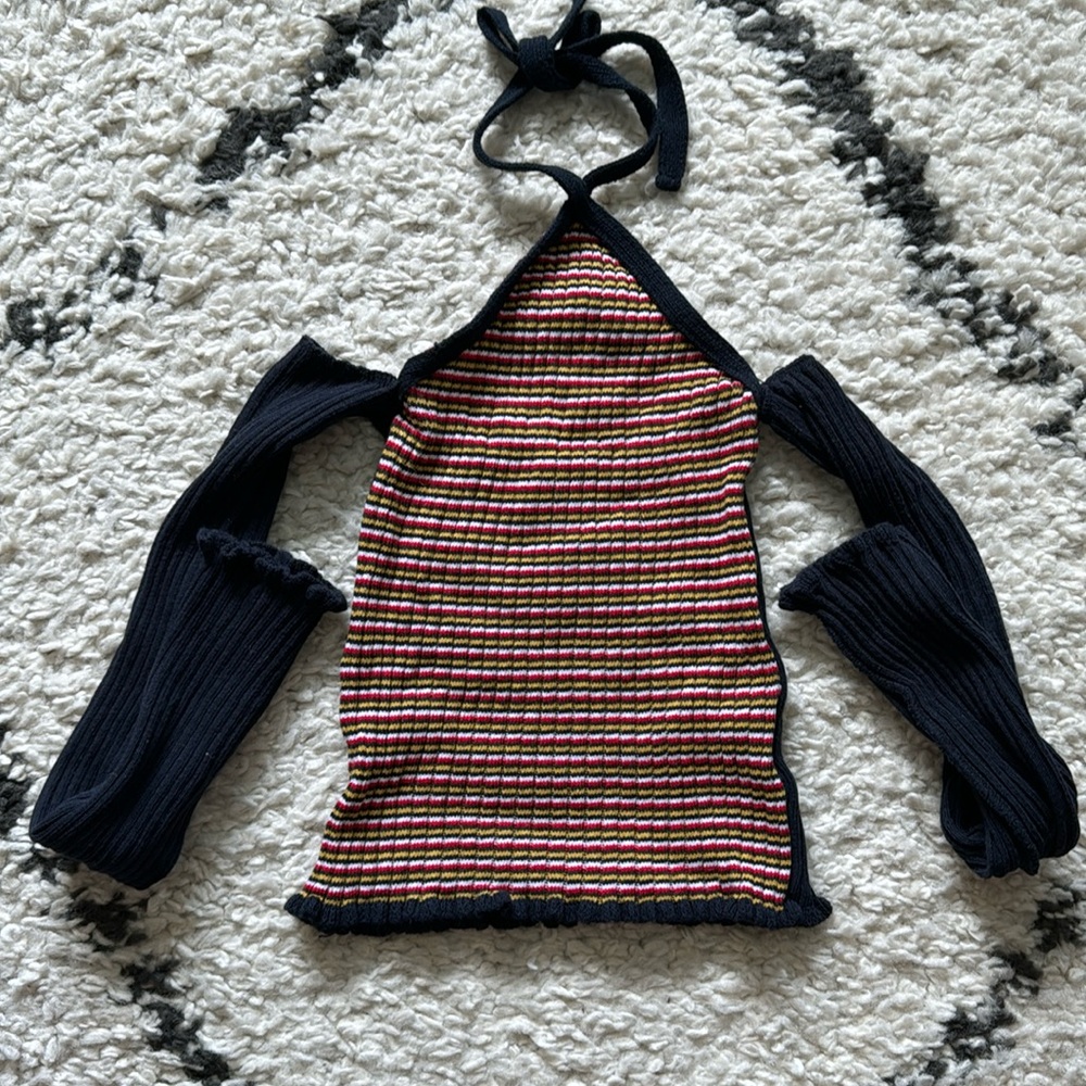 ASOS halter sweater top